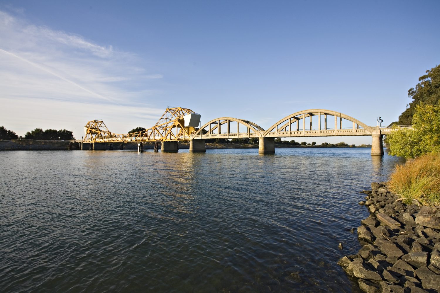 Scenic view of Isleton Bridge | Visit the California Delta