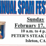 Spam Festival event flyer
