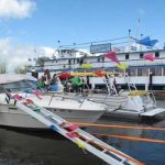 San Joaquin Yacht Club boats for Opening Day Parade