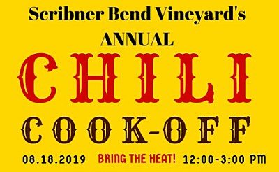 Scribner Bend Chili Cook off event flyer