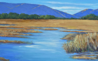 Yolo Basin Morning painting by Marie-Thérèse Brown