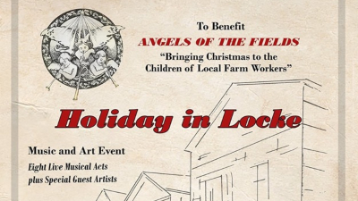 Event flyer for Holiday in Locke